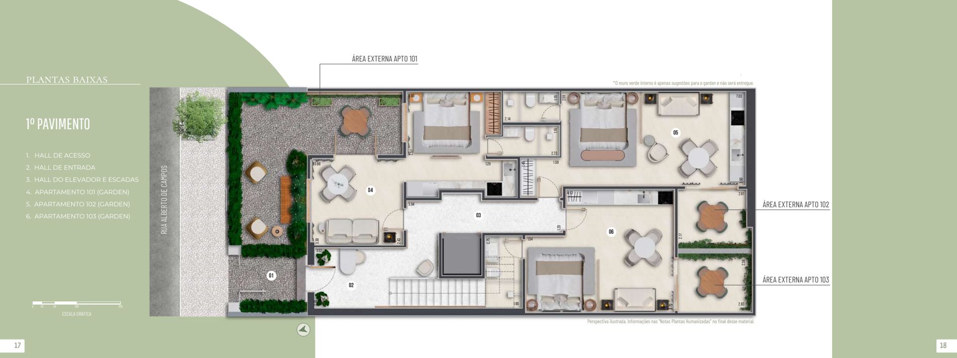 Planta 1º pavimento