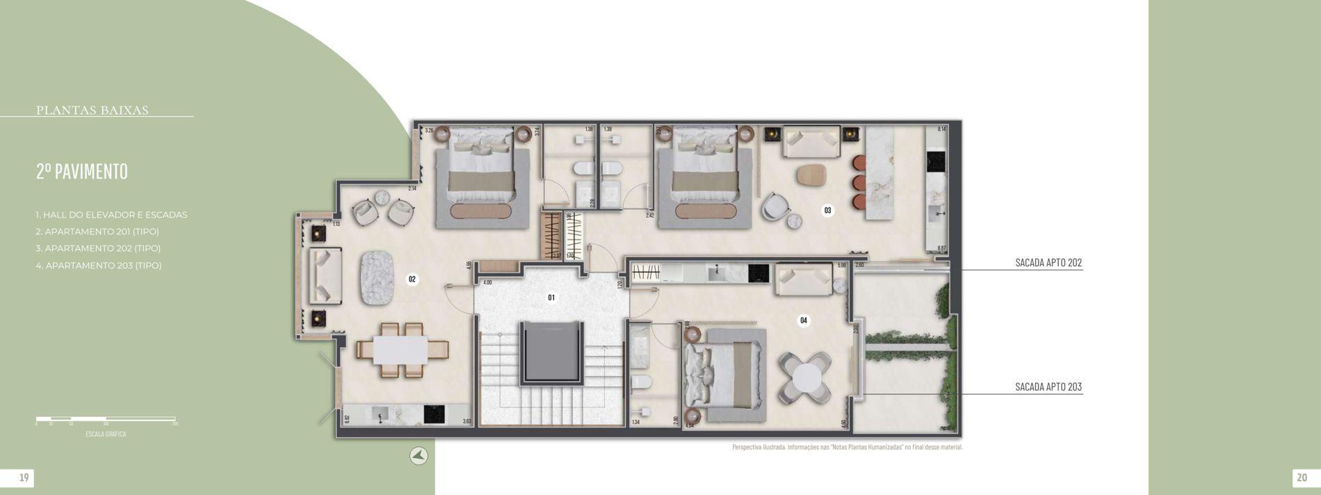 Planta 2º pavimento